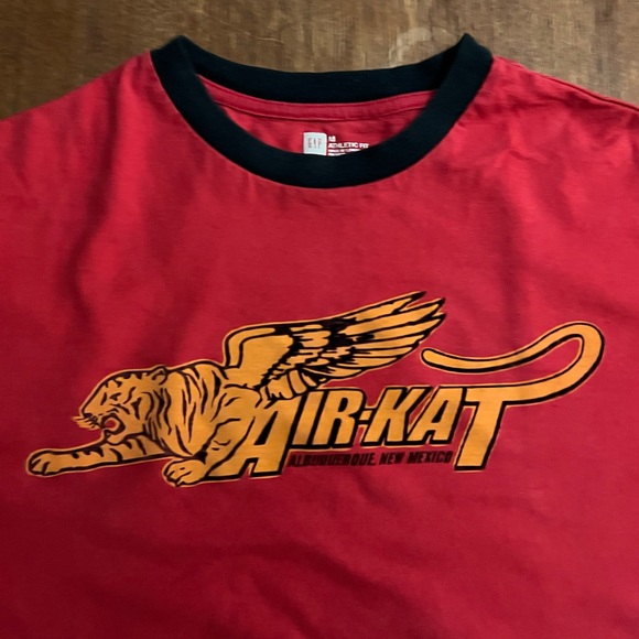 Vintage Gap “Air-Kat” Albuquerque New Mexico Red - Picture 2 of 2
